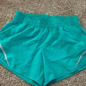 Teal shorts